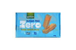 Вафли с ванильным кремом без сахара с подсластителем Zero Gullon м/у 180г