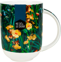 Чашка Eat&Drink темно-зелена 420мл 985196