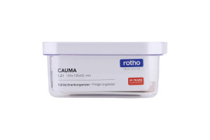 Органайзер для холодильника з кришкою 1.2л 196х136х62мм №10532 Cauma Rotho 1шт