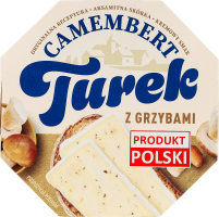 Сир м'який з пліснявою Із грибами Камамбер Turek к/у 120г