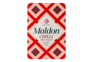 Сіль морська Maldon з чилі