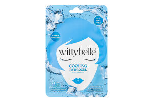 Маска д/обличчя Охолоджуюча гідрогелева 25г Wittybelle