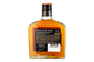 Бренди 0.25л 40% виноградный выдержанный 3 года VS Bolgrad бут
