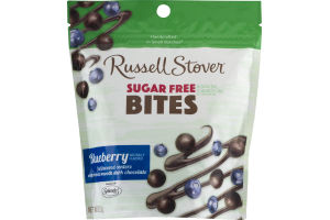 Russell Stover Sugar Free Bites Blueberry