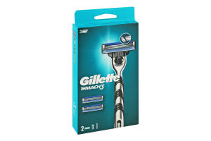 Бритва со сменными кассетами Mach 3 Gillette 1шт