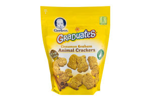 Gerber Graduates Cinnamon Graham Animal Crackers