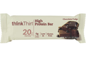 thinkThin High Protein Bar Chocolate Fudge
