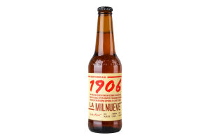 Пиво 0.33л 6.5% пастеризованное Reserva especial 1906 Estrella Galicia бут