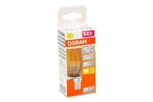 Лампа філаментна ЛЕД 5,9W E14 2700К B60 Osram
