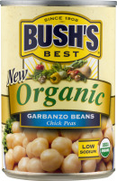 BUSH'S BEST Organic Garbanzo Beans Chick Peas