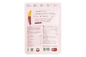 Філейки мангові натурально сушені в чорному шоколаді Healthy Choice д/п 185г