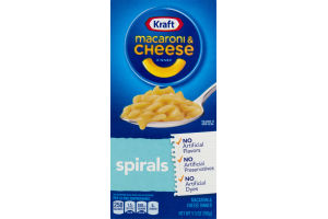 Kraft Macaroni & Cheese Spirals