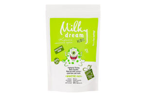 Сіль морська д/ванн дитяча Фантастичні шипучі кристали Монстрик Макс 300г д/п Мілкі дрім