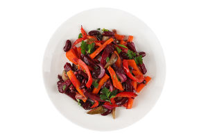 Салат з запеченими овочами ваг