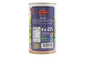 Чай черный байховый листовой с ароматом бергамота Earl Grey Gourmet Hyson тубус 100г