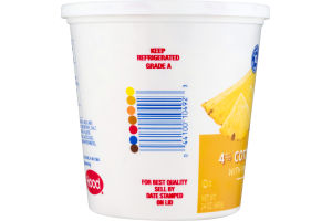 Hood 4% Cottage Cheese With Pineapple Added