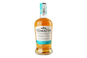 Віскі 0.7л 40% шотландське односолодове Double cask Tomatin к/у