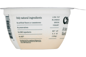 Chobani Low-Fat Greek Yogurt Vanilla & Cinnamon
