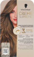 Крем-краска для волос Creme supreme №7-0 Schwarzkopf 1шт
