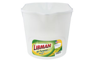 Libman All-Purpose Bucket with Dual Pour Spouts