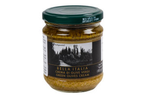 Паштет Bella Italia з зелених оливок