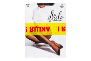 Набор колготок женских Siela Collant Collection Just №SST60007 20den 4 nero + 40den 4 nero 2шт
