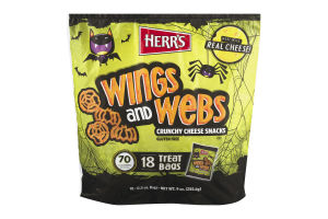 Herr's Wings & Webs Crunchy Cheese Snacks - 18 CT