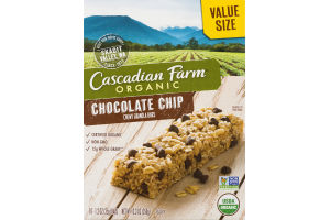 Cascadian Farm Organic Chewy Granola Bars Chocolate Chip - 10 CT