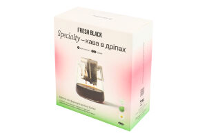 Кофе натуральный жареный молотый в дрип-пакетах Ethiopia Specialty Fresh Black в/с к/у 5х12г