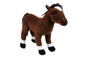 Іграшка м'яка Кінь Алмаз 38см Копиця
