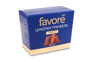 Цукерки Favore Трюфель з какао