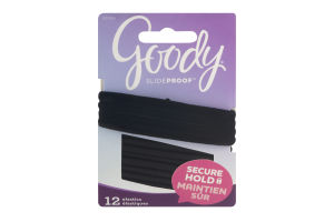 Goody Ouchless Velvet Elastics Mixed Pack - 12 CT