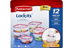 Rubbermaid Lock-Its 12 Piece Set