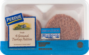 Perdue Fresh Ground Turkey Patties - 4 CT