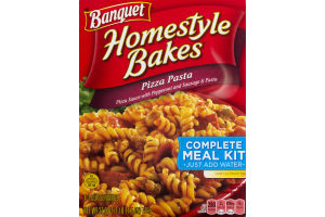 Banquet Homestyle Bakes Pizza Pasta Complete Meal Kit