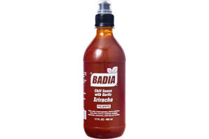 Badia Hot Sriracha Chili Sauce with Garlic