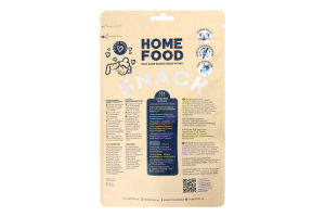 Ласощі д/собак Печінка яловича 80г Home Food