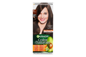 Крем-фарба для волосся стійка Color Naturals №4 Garnier 1шт