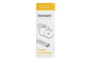 Кэролад на кокосовом молоке без добавленного сахара Яблоко + корица Korиsni к/у 25г