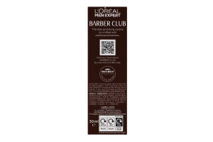 Масло для ухода за бородой и кожей лица Barber Club Men Expert L'Oreal 30мл