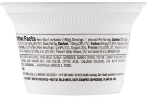 Ahold Greek Nonfat Yogurt Mango