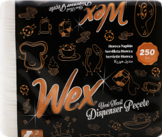 Серветки паперові Wex 250 шт 2 шари И498 (Туреччина)
