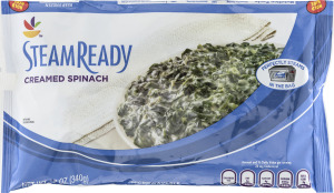 Ahold Steam Ready Creamed Spinach