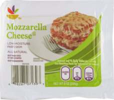 Ahold Cheese Mozzarella Part-Skim All Natural