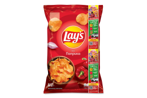 Чипсы картофельные Паприка Lay's м/у 120г