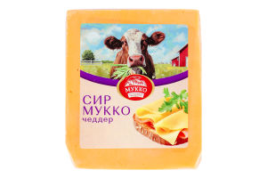 Сир 37% Чеддер Мукко кг