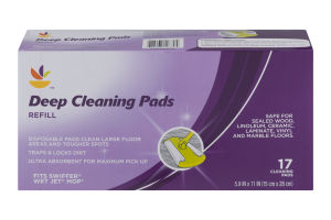 Ahold Deep Cleaning Pads Refill - 17 CT