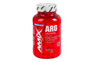 Добавка харчова капсули Аргінін Amix 120шт