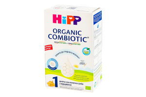 Смесь молочная сухая для детей с рождения 1 Organic combiotic Hipp к/у 500г