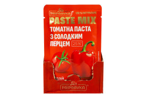 Паста томатная 25% со сладким перцем Paste mix Pripravka д/п 70г